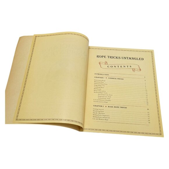 Magicians Apprenctice Vol 3 Rope Tricks Untangled Melissa & Doug Magic Complete - Picture 7 of 13